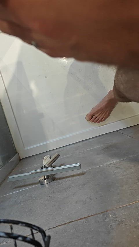 cock shaving shower gif