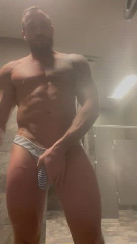 big dick dominant muscles gif