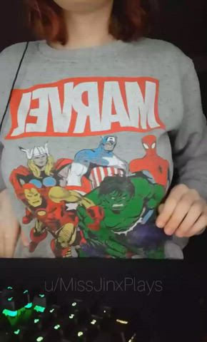 Marvel Fangirl Titty drop ??