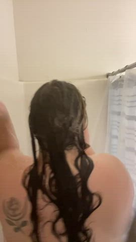 amateur shower wet gif