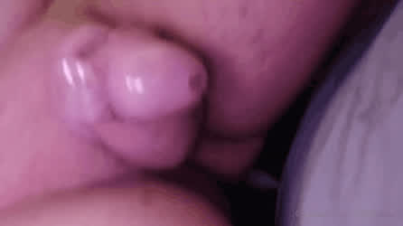 Just got my Frist anal sissygasm