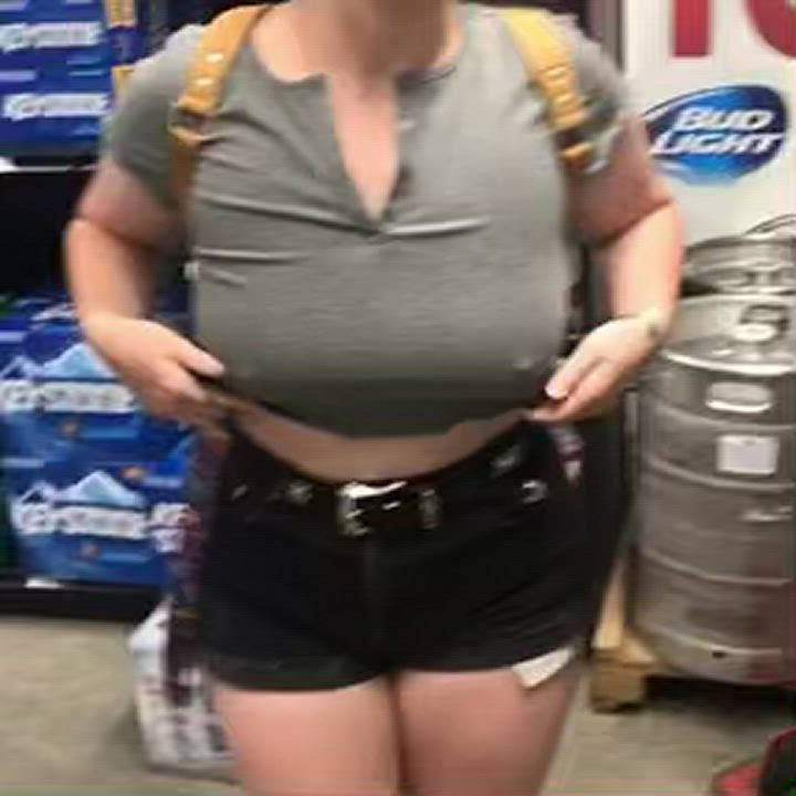 a [f]reezing flash from the beer cooler