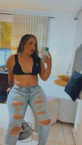amateur bbw boobs chubby huge tits jeans kissing latina webcam gif