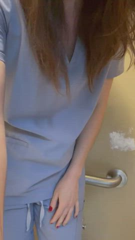 brunette exhibitionist hospital medical medical fetish nurse onlyfans pornstar public