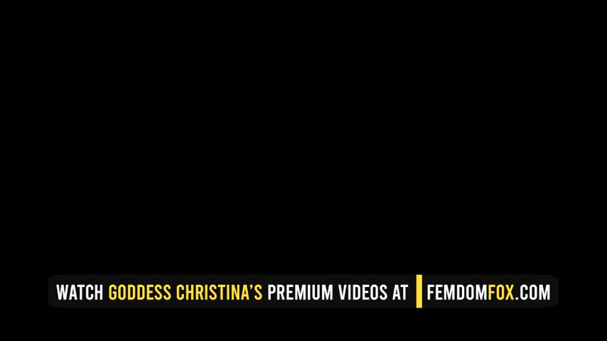 femdom goddess solo gif