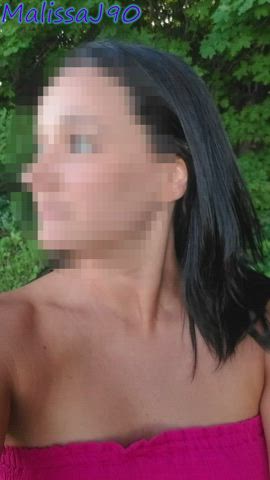 amateur boobs exhibitionist flashing natural tits public selfie tits gif