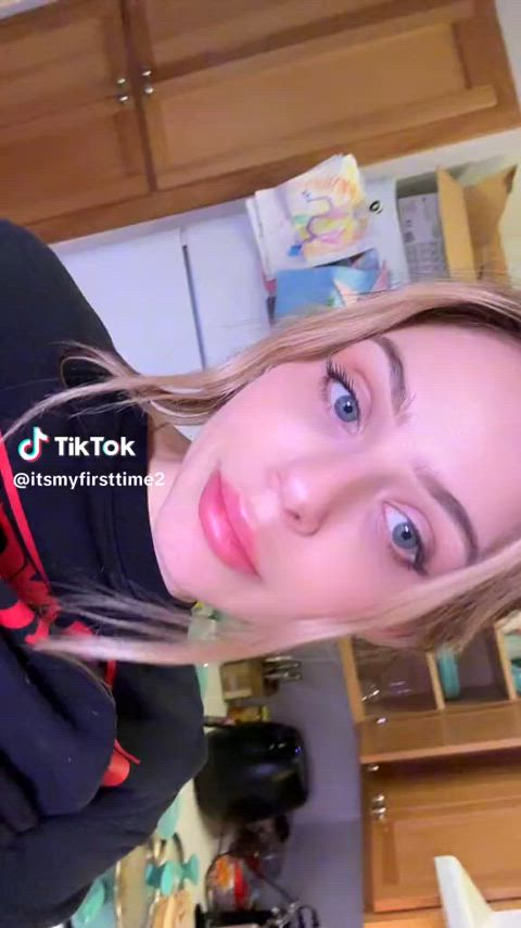 big tits flashing tiktok gif