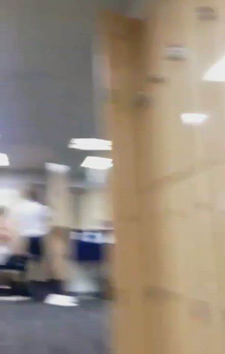 Locker Room Spy Voyeur gif