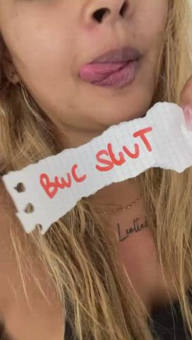 I'm a total brown slut for BWC