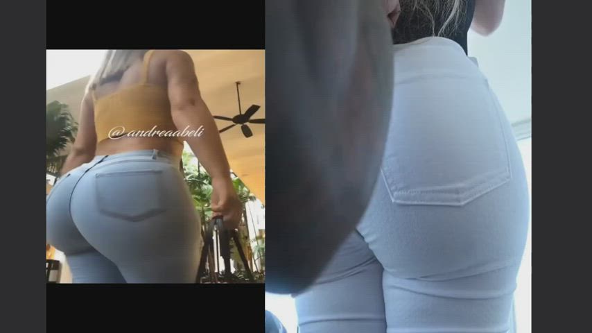 pawg blonde big ass ass gif