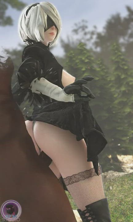 2B Under The Skirt (SFMStudio) [Nier Automata]