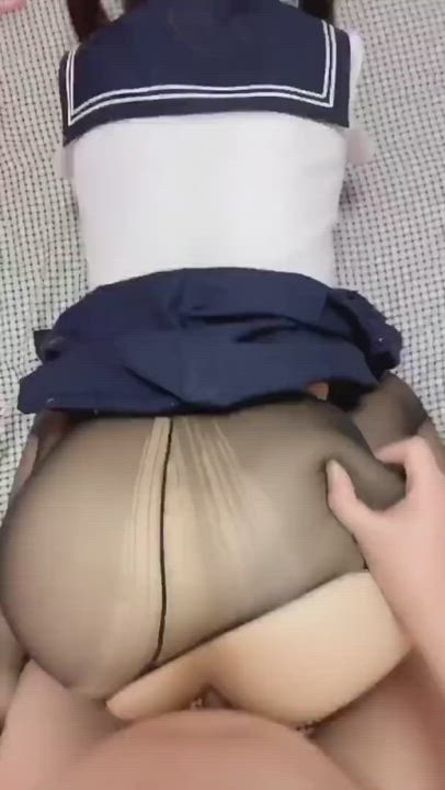 18 Years Old Teen Amateur Asian Ass Creampie Doggystyle Girlfriend Homemade Schoolgirl