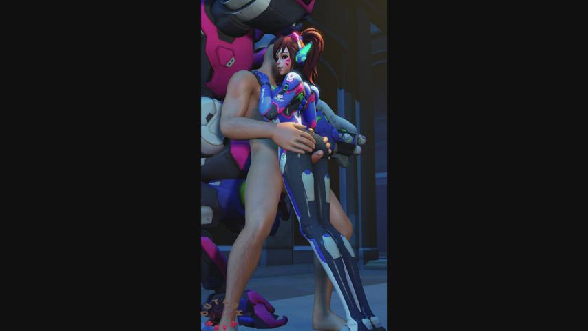 animation overwatch sfm thighjob gif