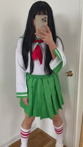 Can anyone identify what anime character I’m cosplaying? (Trying to see something