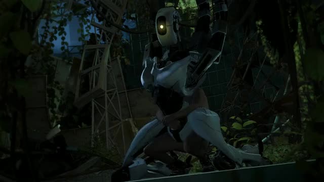 GlaDos Getting it Hard