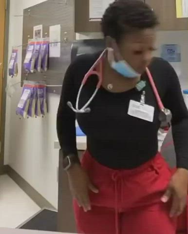 Ass Booty Nurse Thick gif