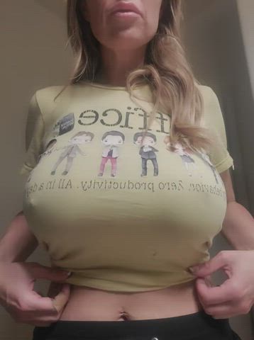 big tits huge tits milf gif