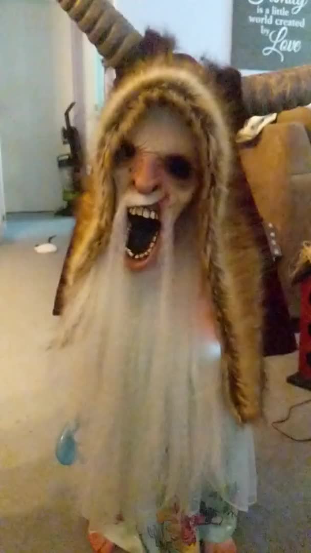 ripsave - My 2yo In A Krampus Mask