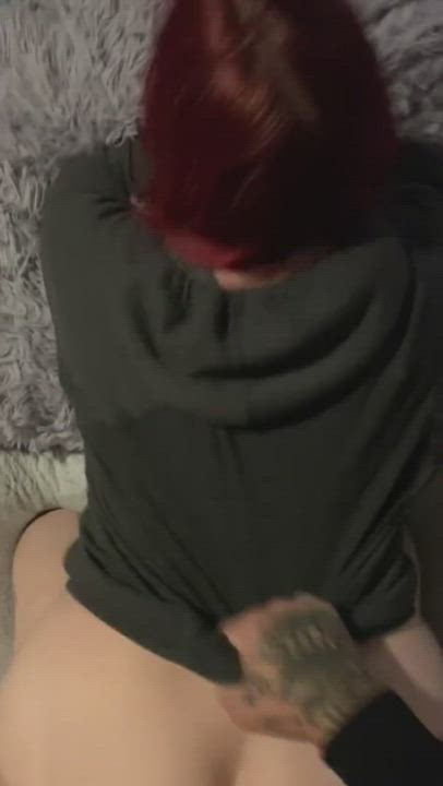 Cum Cumshot Doggystyle Facial Redhead gif