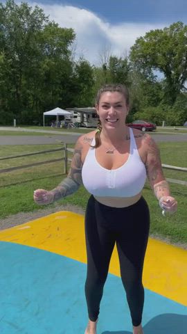 big tits huge tits jiggling tits gif