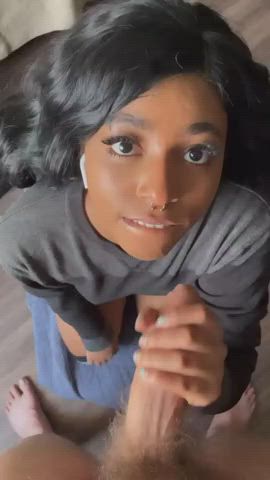 BWC Cum Ebony gif