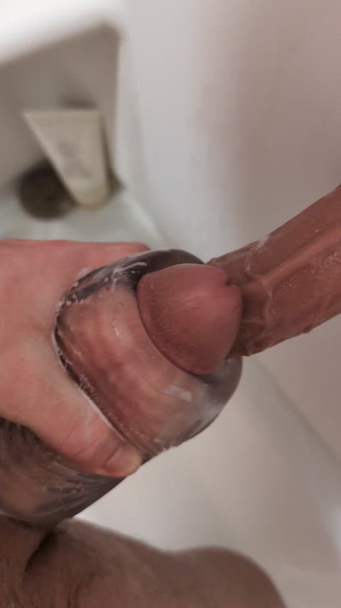 cumshot cumshots dildo male masturbation gif