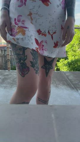 Ass Booty Dress Panties Tattoo gif
