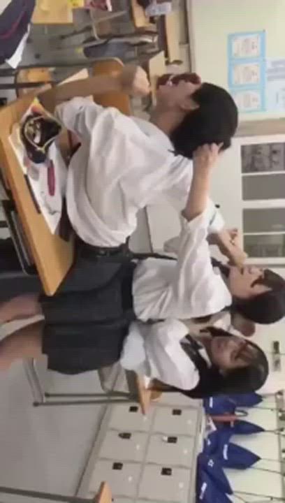 Doggystyle Japanese Schoolgirl gif