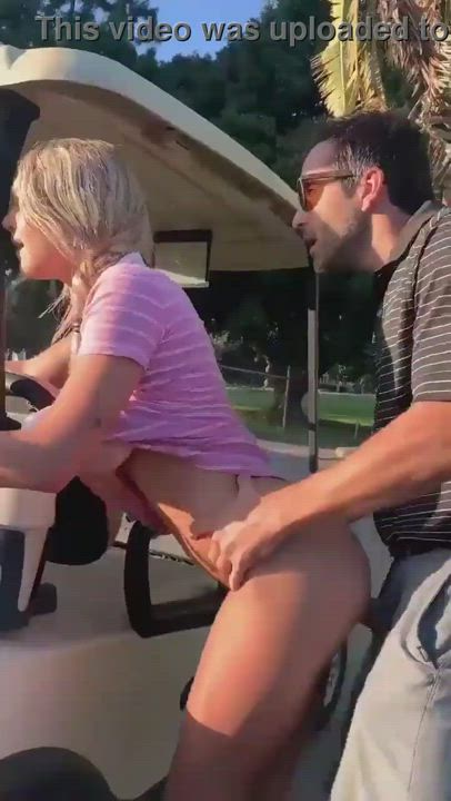 Creampie Public Teen gif