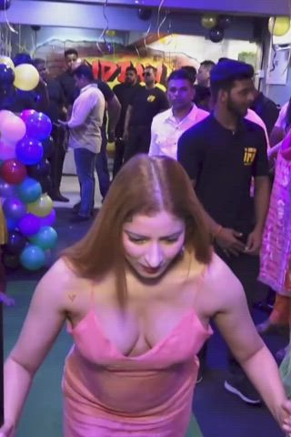Bollywood Celebrity Cleavage gif