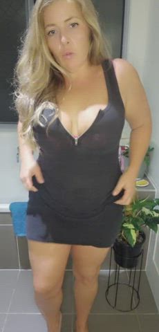 curvy lingerie milf gif