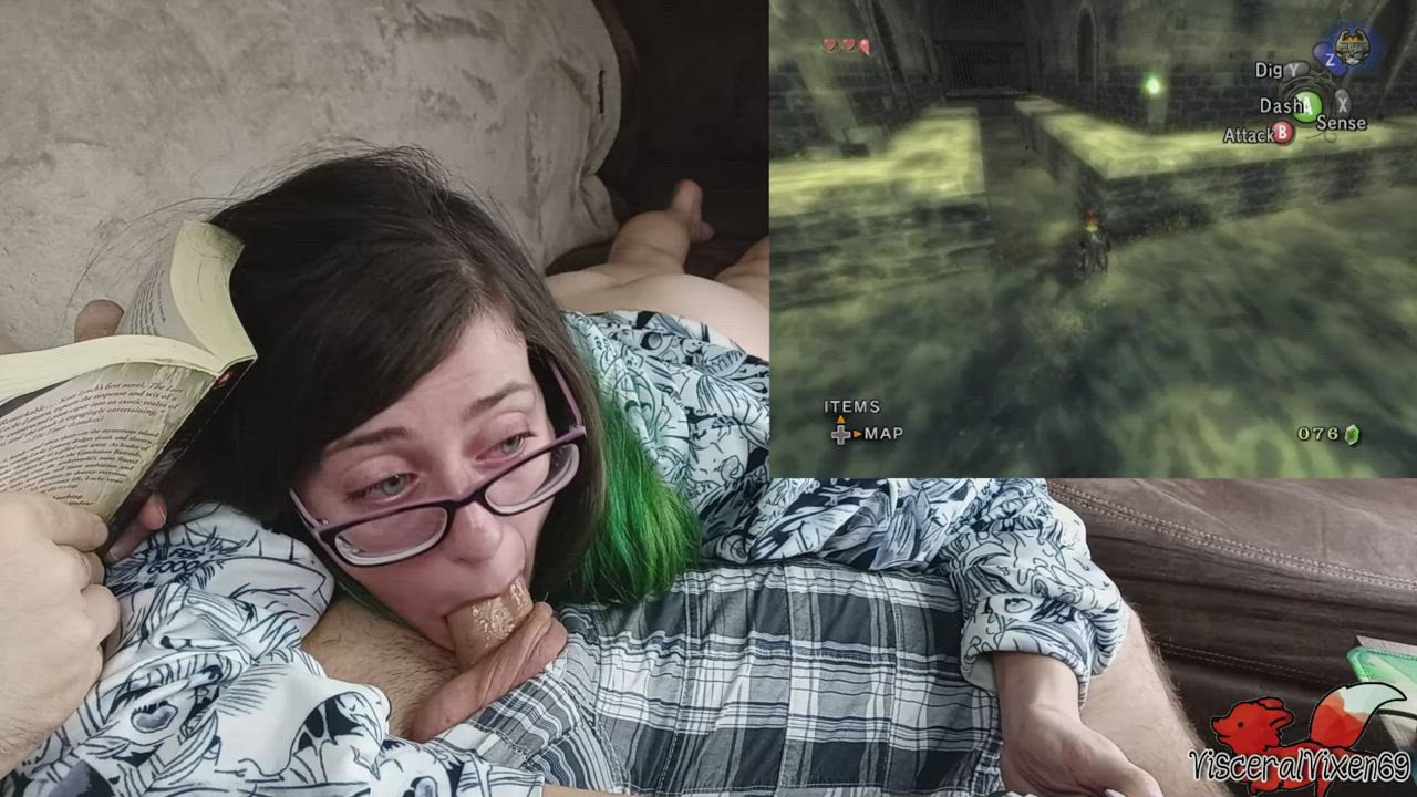 My newest video on OnlyFans! Enjoy me drunkenly trying to play LoZ: TP!!!