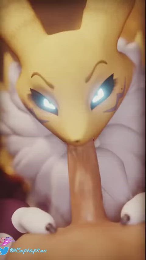 Renamon has lovely glowy eyes [MF] (wsuphapkun)