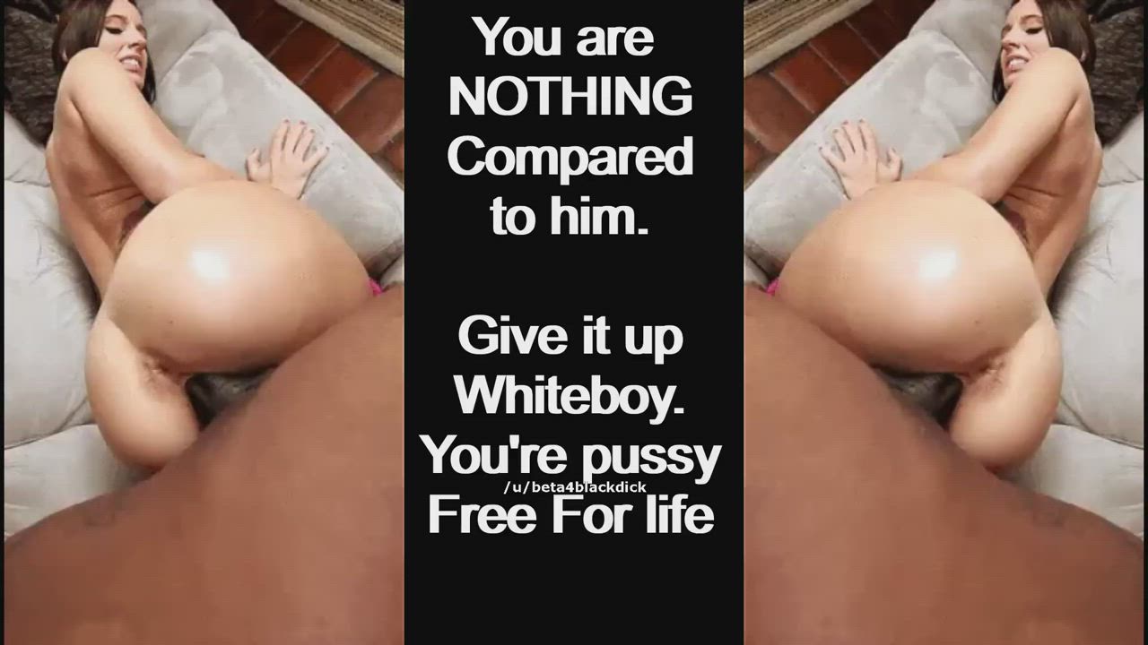 You are nothing compared to him, Whiteboy.