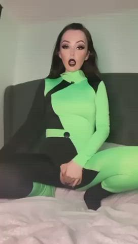 amateur clit rubbing cosplay masturbating onlyfans pussy teen gif