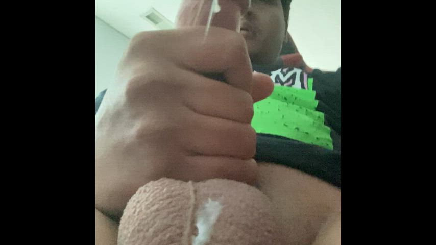 big balls big dick cock cum cumshot masturbating gif