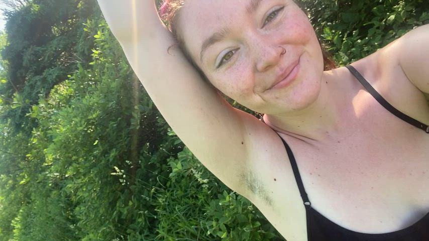 amateur armpit armpits milf onlyfans outdoor gif