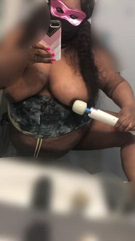 Amateur BBW Big Tits Cumshot Ebony Orgasm Sex Toy Submissive Vibrator gif