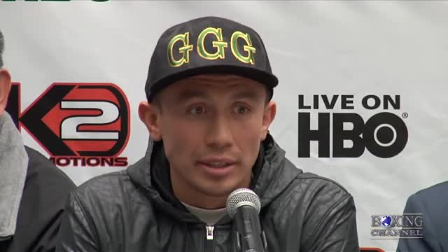 Gennady Golovkin vs. Curtis Stevens - tension was in the air for their last press