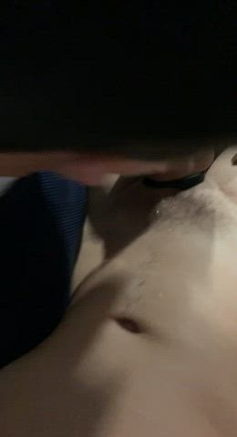 Age Gap Big Dick Blowjob Cumshot Dad Daddy Gay Jock Masturbating Son gif