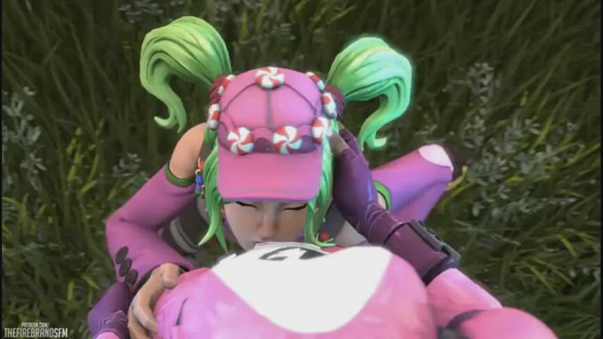 Zoey x Futa cuddle team leader (firebrandsfm)[Fortnite]