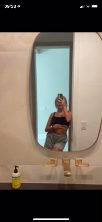 Big Nipples Big Tits Mirror gif