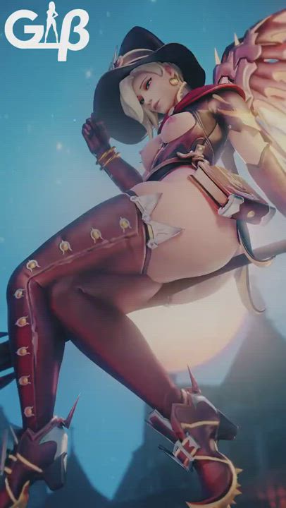 Animation Big Ass Overwatch gif