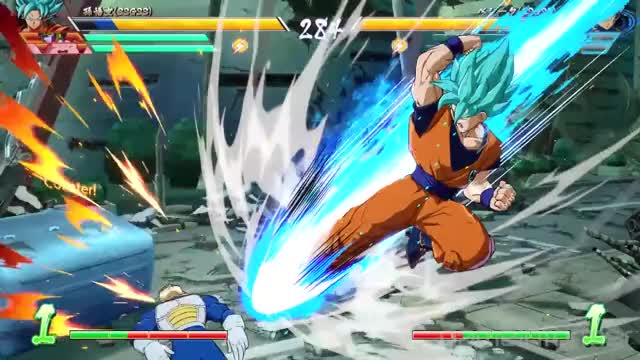 SSB goku teleport hitstun