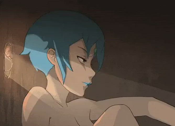 Animation Anime Blowjob Cum Swallow Forced Glory Hole Handjob Throat Fuck gif