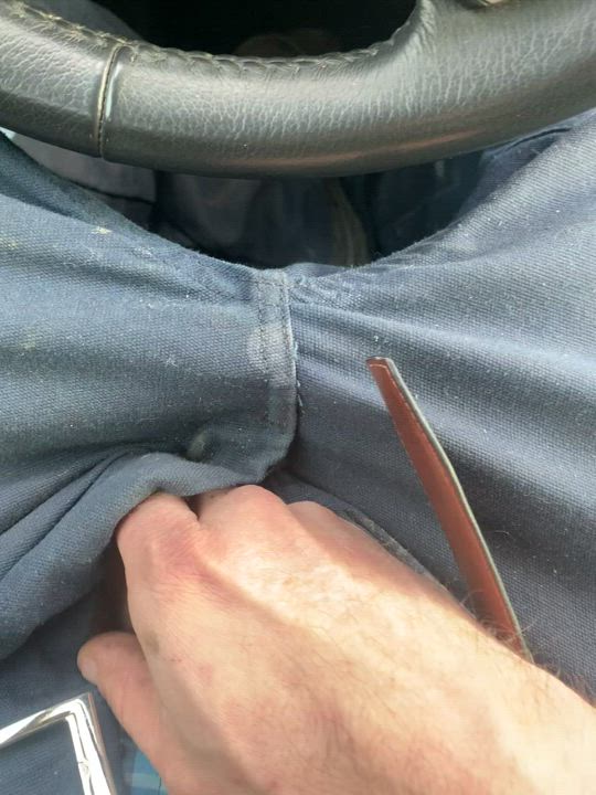 Car Cock Flashing Public gif