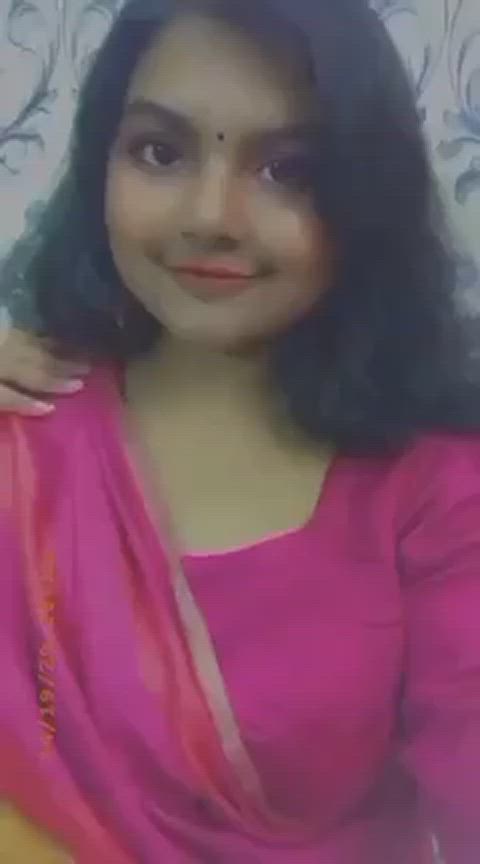 desi nipslip smile gif