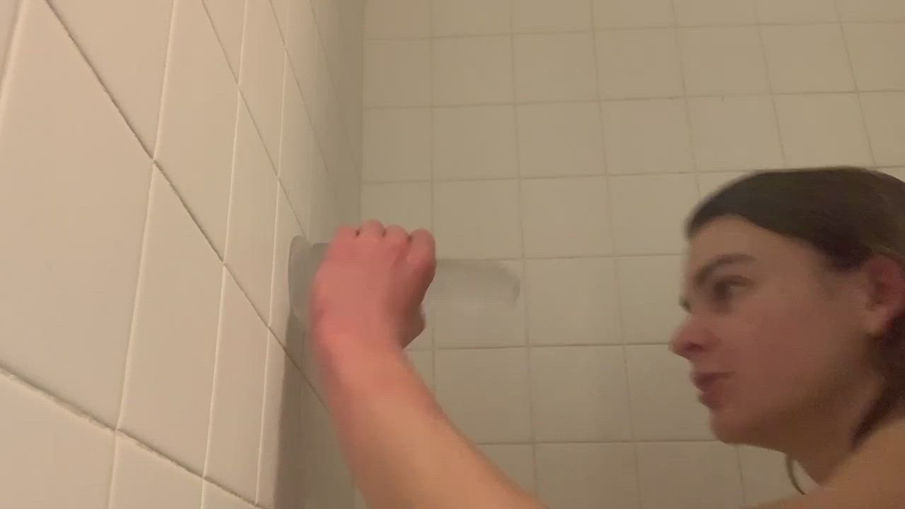 Blowjob Dirty Talk Shower gif