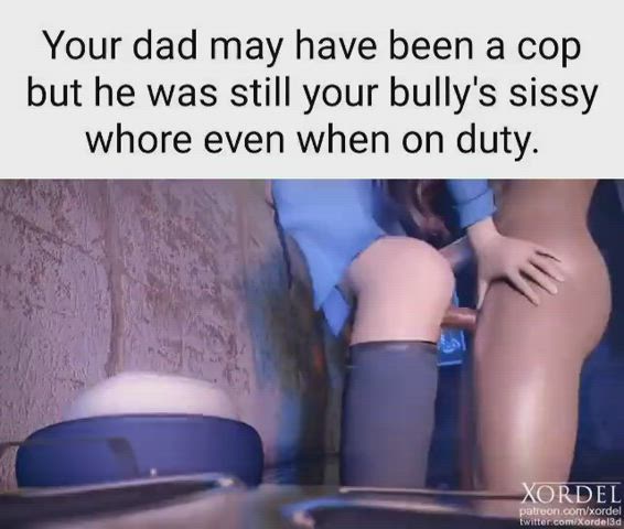 animation caption police sissy gif