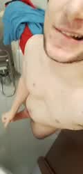 Bathroom Jerk Off Male Masturbation Masturbating Solo gif